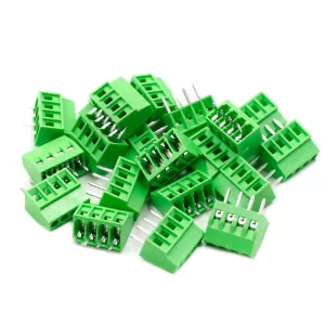 KF120-3-V Domino 3 Chân Thẳng 2.54mm Hàn 150V 6A PCB